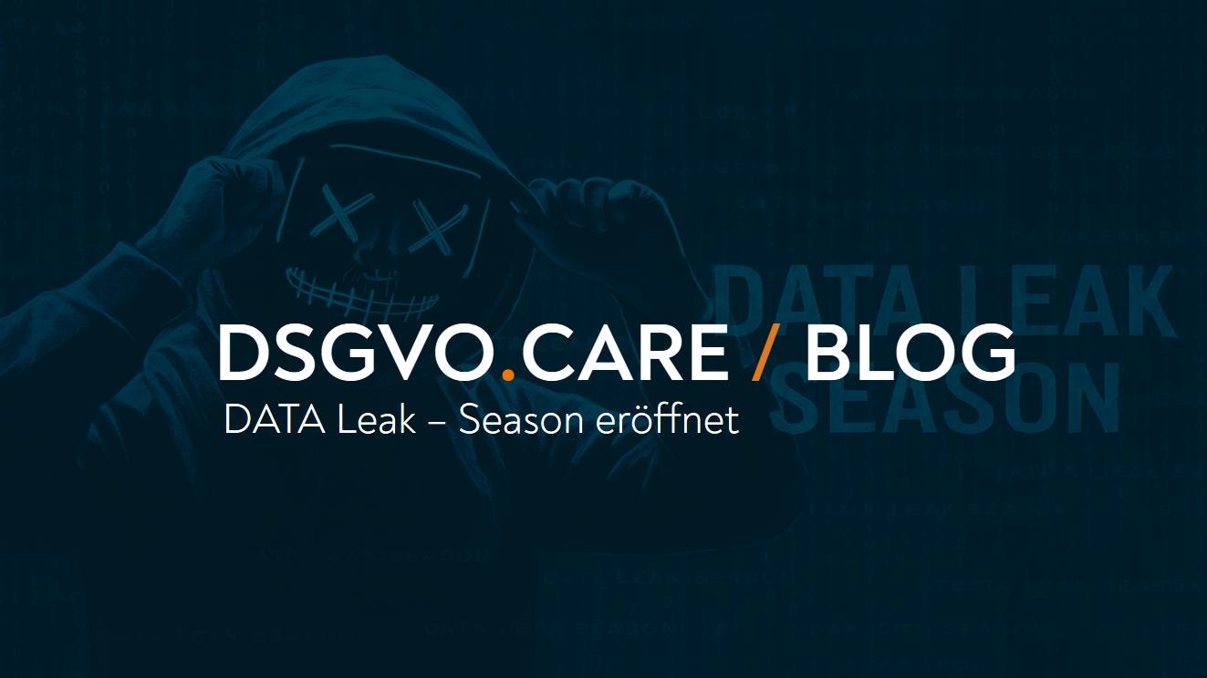 Data Leaks Hochsaison ?
