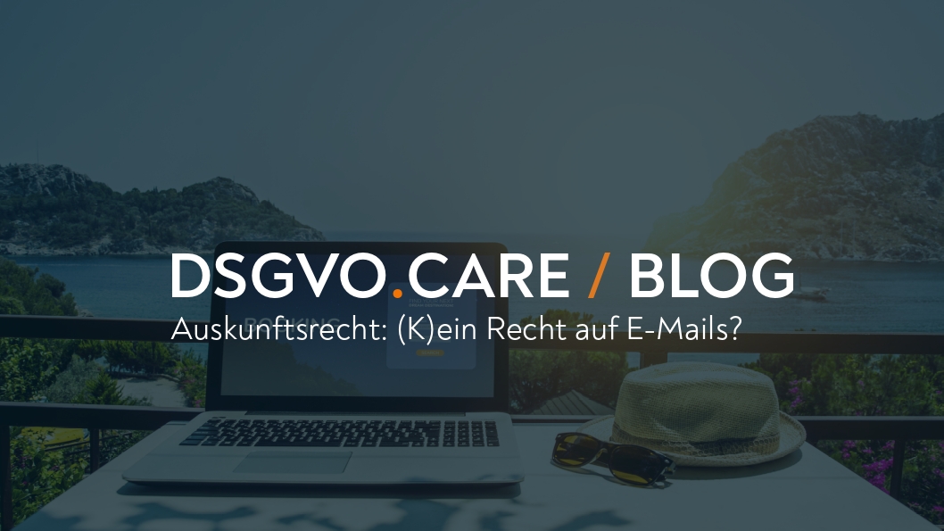 Urlaubszeit ist (Daten-) Pannenzeit